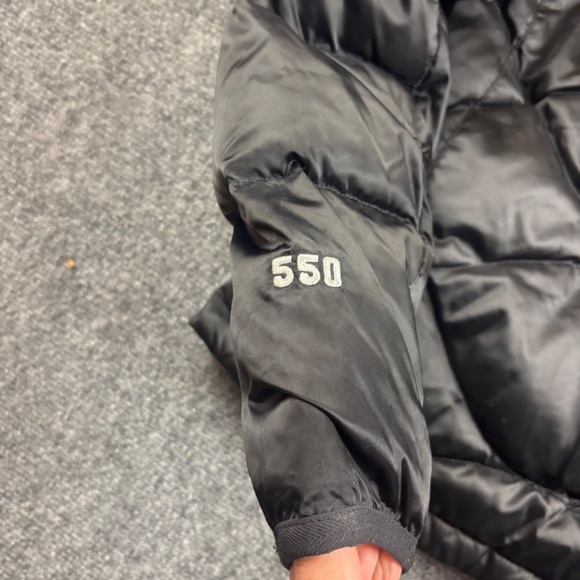 THE NORTH FACE Women’s Black Quilted 550 Puffer Goose Down Jacket Size: XS - Picture 3 of 8